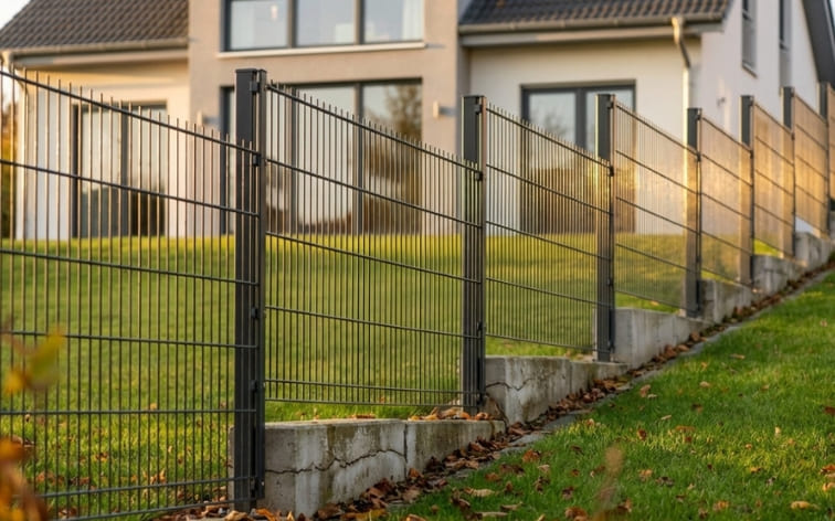 Doppelstabmattenzaun nach Maß