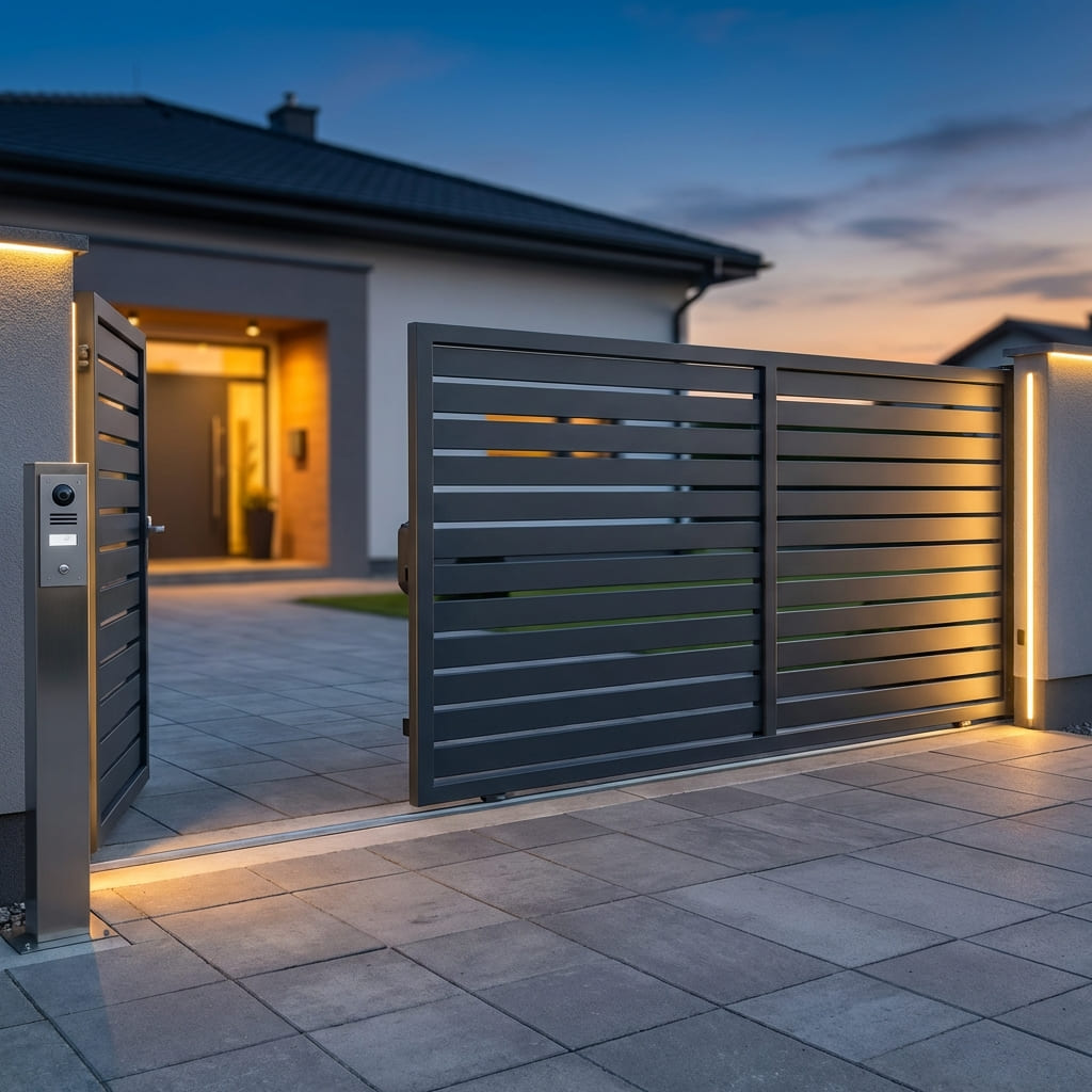Modernes Einfahrtstor Design