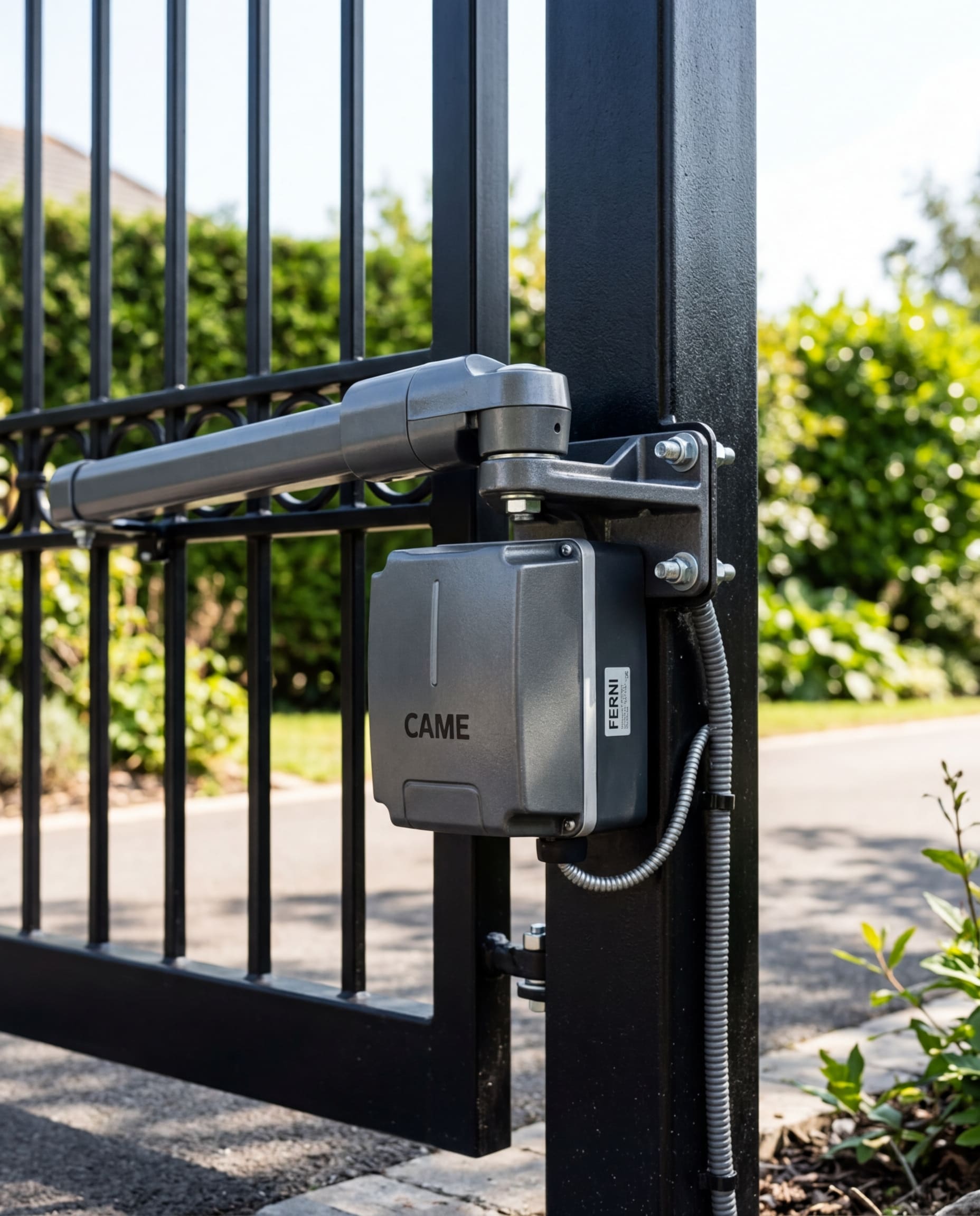 CAME Torantrieb – Montage am Flügeltor